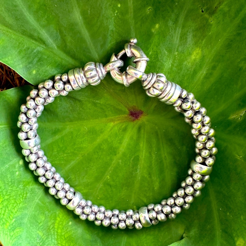 LAGOS Chunky Caviar Rope Bracelet